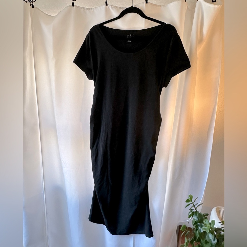 “THE DRESS” - in Black! Maternity T Shirt Dress